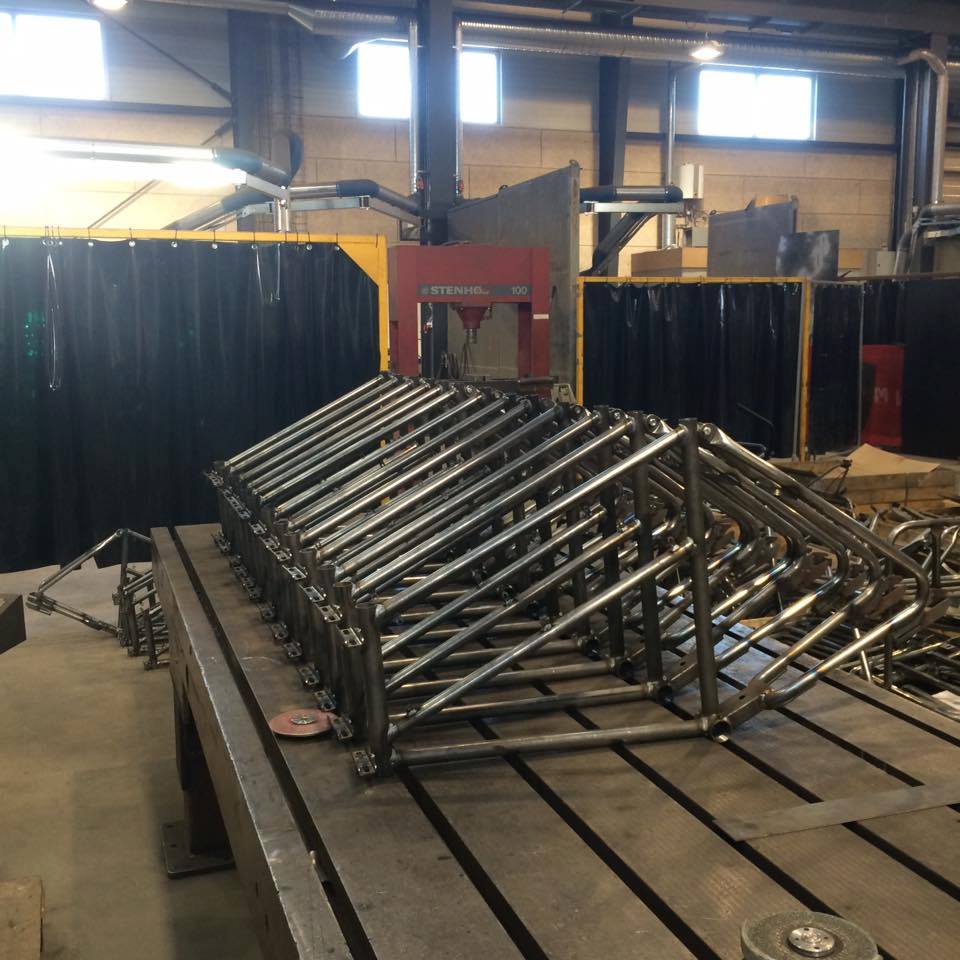 Cargo-cycle frames from the Davai production project